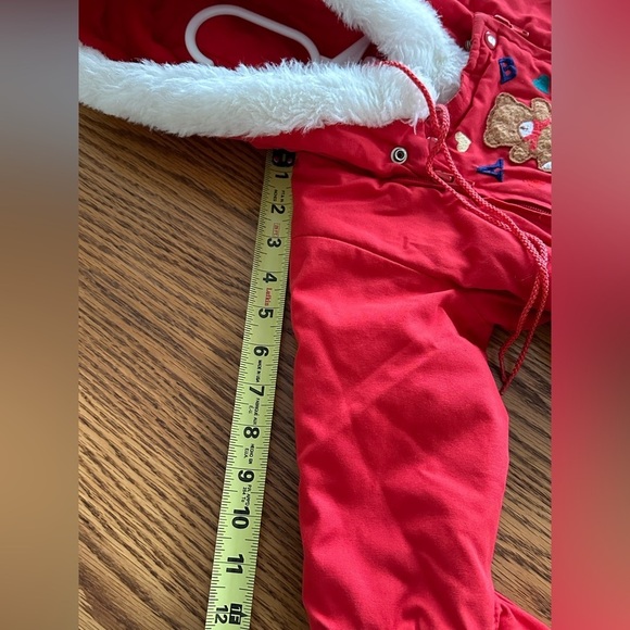 Heart Warmers Hooded Snow Suit Removable Mitten Boots Toddler 24.5"-33.5" T - Picture 9 of 14